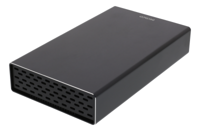Externt kabinett 3.5" SATA till USB-C, USB 3.1 Gen2 10Gbps, Deltaco#2