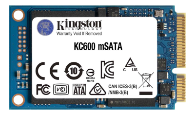 1024 GB Kingston KC600 SSD, mSATA