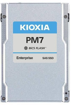 1,6 TB Kioxia PM7-V 2.5" SSD, SAS 4.0, 22,5 Gbit/s