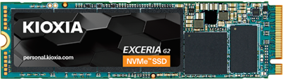 500 GB Kioxia Exceria G2 SSD, M.2 2280 NVMe