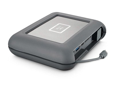 2 TB Lacie DJI Co-Pilot, USB-C, SD-card slot