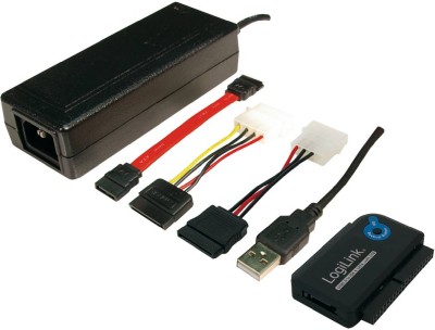 Logilink Adapter USB 2.0 till SATA/IDE 2.5"/3.5", inkl. strömadapter#2