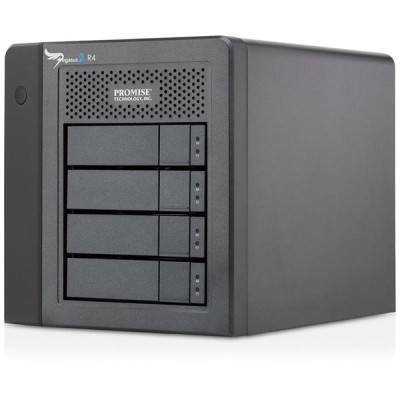 4 x 2 TB Promise Pegasus 2 R4, SATA 4-bay Hot-swap, Thunderbolt 2 inkl. Thunderbolt-kabel