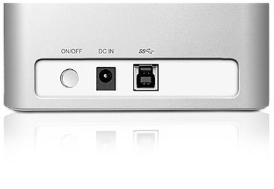 USB direkt dockning för dubbla diskar med dupliceringsfunktion för 2.5" och 3.5" SATA3-hårddiskar, JBOD, USB 3.0, ICY BOX, Silver#3