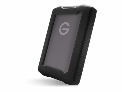 1 TB Sandisk Professional G-DRIVE ArmorATD, 2.5", USB-C med adapter till USB-A - Rymdgrå#1