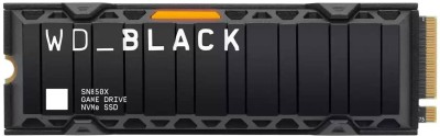 2 TB WD Black SN850X NVMe PCIe 4.0 SSD, M.2, With Heatsink