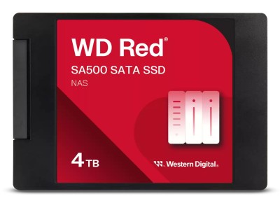 4 TB WD Red SA500 NAS SSD, SATA3