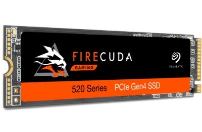 500 GB Seagate FireCuda 520 SSD, M.2 2280 NVMe PCIe Gen.4