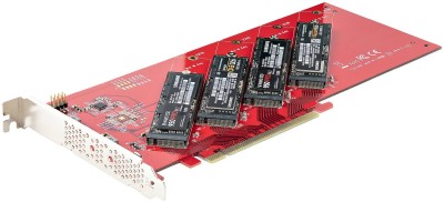 Startech Quad M.2 PCIe Adapter Card, 4xM.2, PCIe 4.0 x16, Bifurcation Required#5