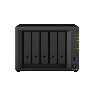 Synology DiskStation DS1019+, 5-bay NAS, Intel Celeron J3455 Quad Core 1,5 GHz, 2xM.2, 2xGigaLAN