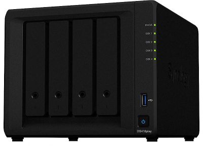 Synology DiskStation DS418play, 4-bay NAS, Dual Core 1,4 GHz CPU#1