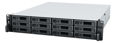 Synology RackStation RS2421RP+, 12-Bay NAS, rackmonterbar 2U, redundant nätagg