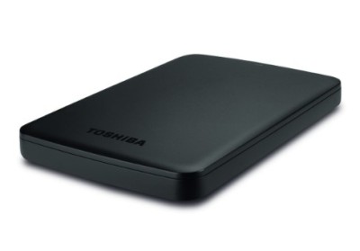 2 TB Toshiba Canvio Basics, 2.5", USB 3.0 - Svart