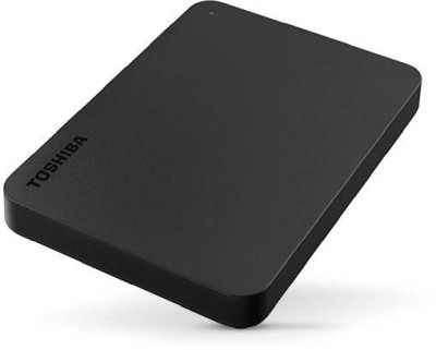 2 TB Toshiba Canvio Basic, 2,5", USB-C/USB3.0 - Svart