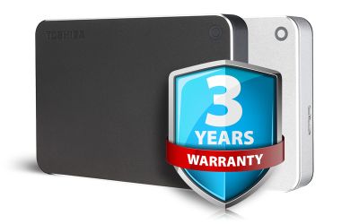 1 TB Toshiba Canvio Premium, 2.5", USB 3.0 - Silver