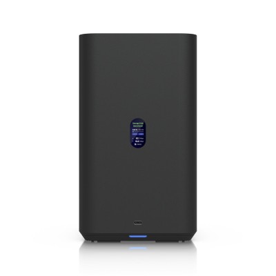 Ubiquiti Networks UniFi NAS-2, 2-bay 3.5" NAS, 2.5GbE LAN, USB-C, inkl. PoE++ 60W adapter - Svart