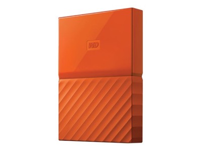 1 TB WD My Passport, 2.5", USB 3.0, WD Backup - Orange
