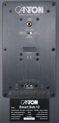 Canton Smart SUB 12, 220W aktiv trådlös sub, 12" baselement - Vit#4
