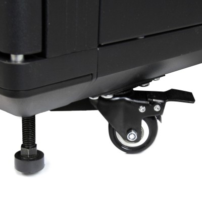 19" Skåp StarTech.com 12U, 603x900x663mm, stående med hjul - Svart#8