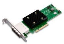 Broadcom HBA 9500-16e Tri-Mode Storage Adapter, PCIe 4.0 x8, 16 kanaler SATA3 / SAS 12Gb/s / PCIe 4.0 (NVMe)
