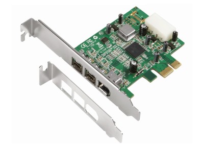 Dawicontrol PCI Express 2xFirewire800 + 1xFirewire400, inkl. Low Profile plåt#2