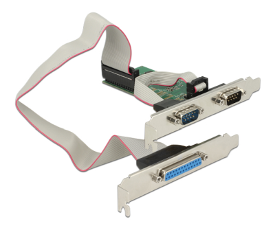 Delock PCI Express Card > 2 x Seriell RS-232 + 1 x Parallell#1