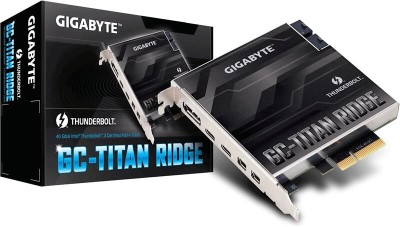Gigabyte GC-TITAN RIDGE 2.0 Thunderbolt Card, PCI-Express x4