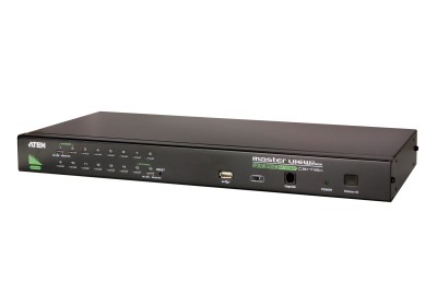 Systemswitch Aten CS-1716A 16-vägs, VGA, USB+PS/2, OSD, 19" rackmonterad#2