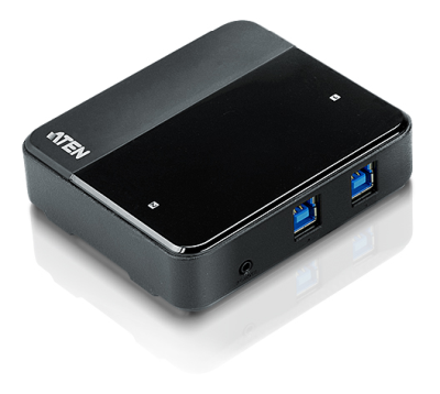 Aten US234, 2 x 4 USB 3.2 Gen1-switch för delning av kringutrustning#1