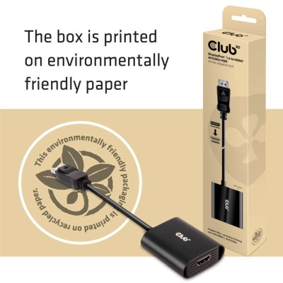 Adapter aktiv Club3D DisplayPort 1.4 till HDMI 2.1, 4K@120Hz HDR#7