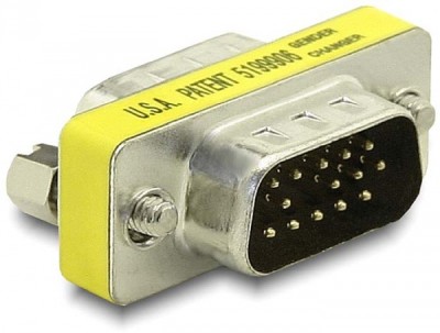 Könbytare HD15ha-ha (VGA), DeLOCK