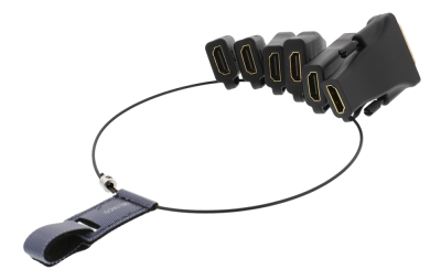 Adapterring Deltaco Office HDMI-AR2, HDMI till DVI/MiniDP/DP/MiniHDMI/MicroHDMI/USB-C#1