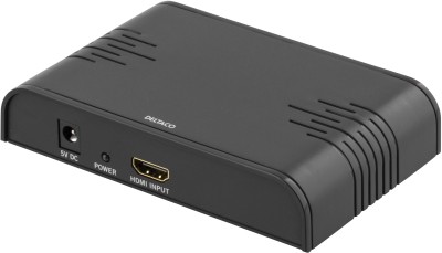 Signalomvandlare DELTACO, HDMI till SCART, PAL, svart#1