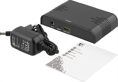 Signalomvandlare DELTACO, HDMI till SCART, PAL, svart#3
