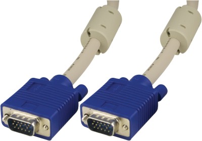 VGA-kablage dubbelskärmat HD15 ha-ha, 15 m
