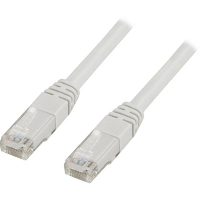 Nätverkskabel oskärmad Cat.6, RJ45, 25 meter - Vit