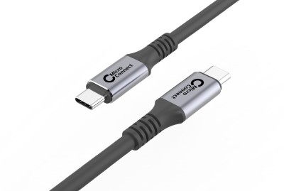 MicroConnect Premium USB-C Gen.2, 20Gbps, 100W, 4m - Svart#2