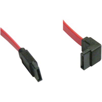 Serial ATA-150 kabel, vinklad-rak, 50 cm