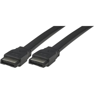 Serial ATA-II kabel, skärmad, 50 cm