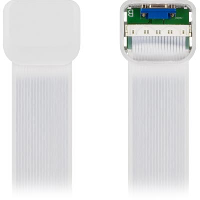 Wiretape WireSlim flatkabel-kit, VGA, 1xHD15, 4m