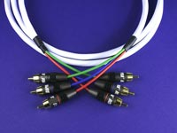 Komponent-videokabel SUPRA, 3xRCA, 6 meter