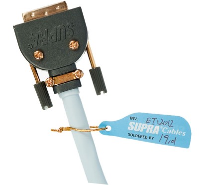 DVI-D-kabel SUPRA Dual Link, 20 meter