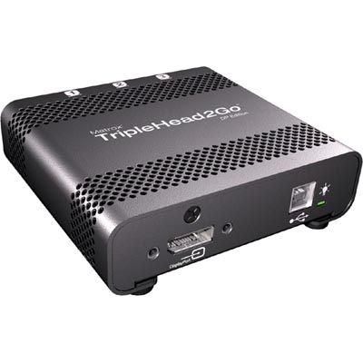 Matrox TripleHead2Go DP Mac Edition, 1xDP in - 3xDP ut