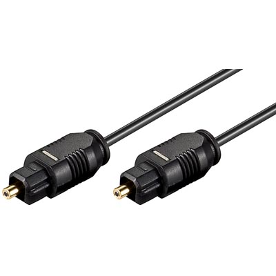 Digital Fiberkabel Audio, Toslink-Toslink, 10 meter