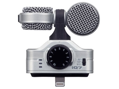 Stereomikrofon Zoom iQ7 för iPhone / iPad