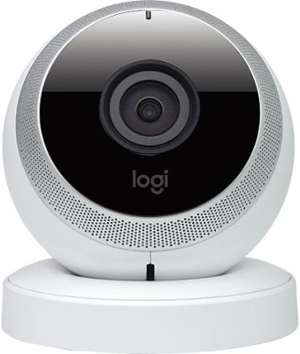Övervakningskamera Logitech Logi Circle White, Dag&Natt, 3Mpixel/1080p, WiFi/Bluetooth - Vit