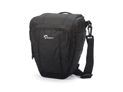 Kameraväska LowePro Toploader Zoom 50 AW II, fäste för bälte, regnskydd - Svart#1