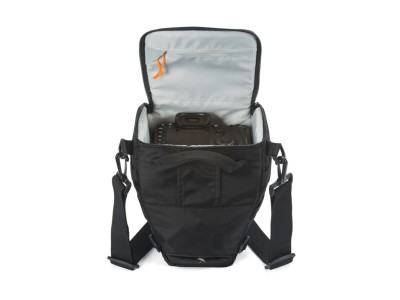 Kameraväska LowePro Toploader Zoom 50 AW II, fäste för bälte, regnskydd - Svart#2