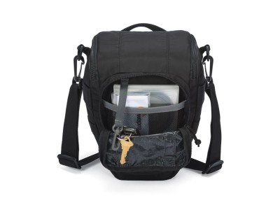 Kameraväska LowePro Toploader Zoom 50 AW II, fäste för bälte, regnskydd - Svart#3