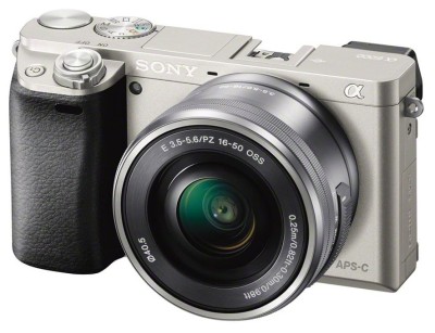 Sony A6000 + E 16-50/3,5-5,6 PZ OSS, 24,3 Mpixel, 11 bps, film 1080/60p, Silver